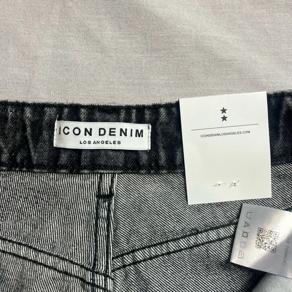Icon Denim Medium Wash Grey Poppy Jeans Donna
